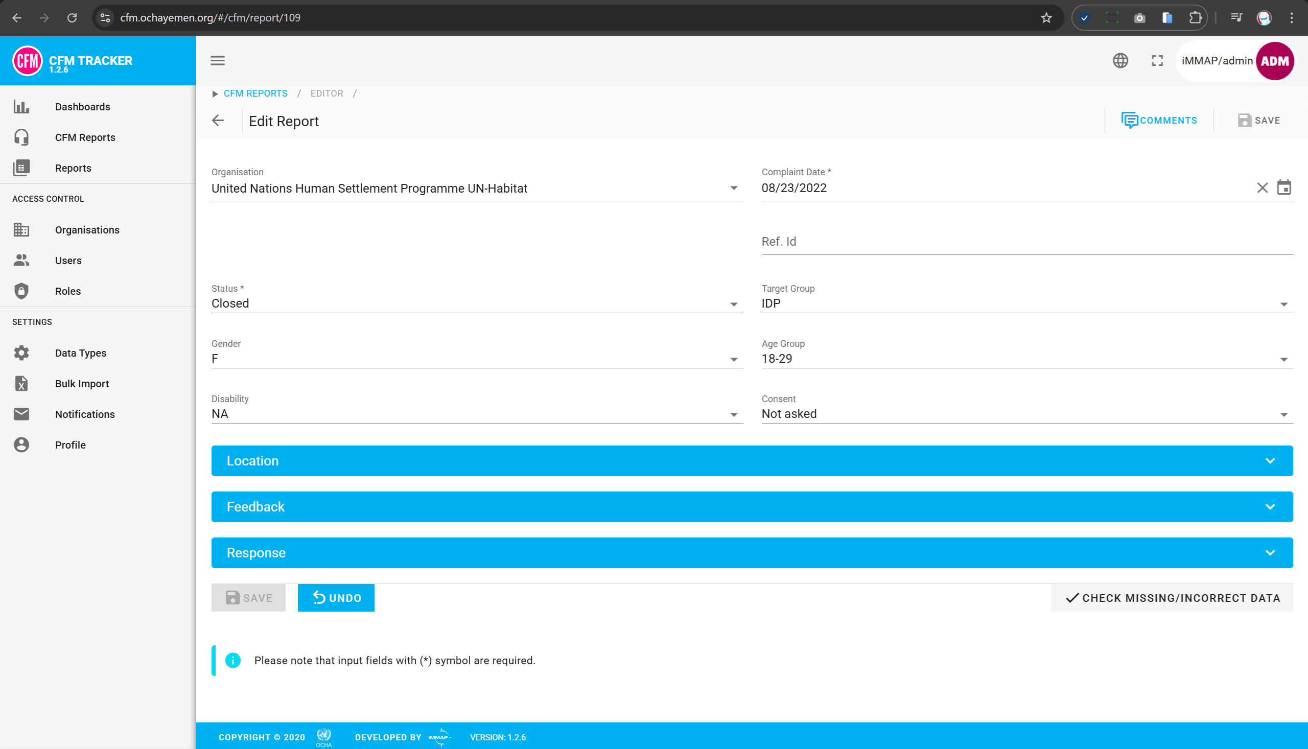 CFM Feedback Mechanism – UNOCHA | YEMEN: - Image 2