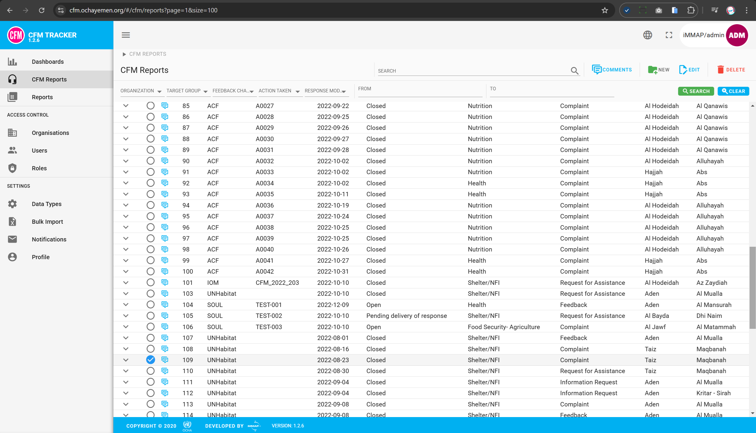 CFM Feedback Mechanism – UNOCHA | YEMEN: - Image 3