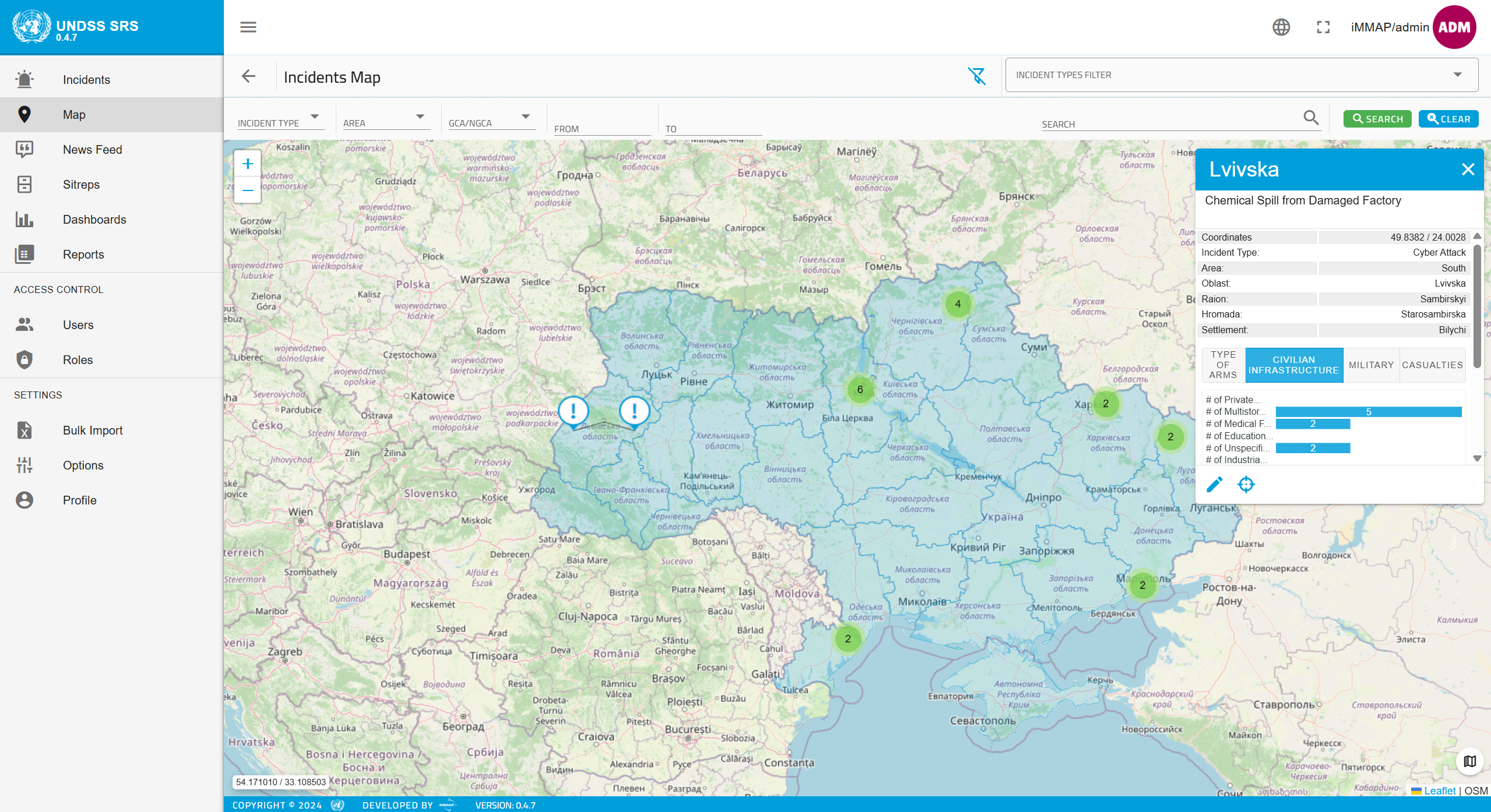 Security Incidents Reporting System - UNDSS | UKRAINE - Image 2